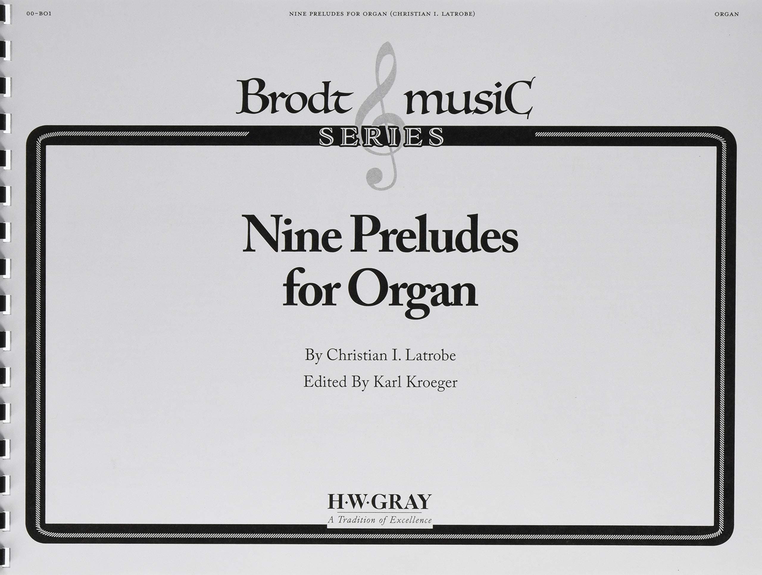 Nine Preludes for Organ
