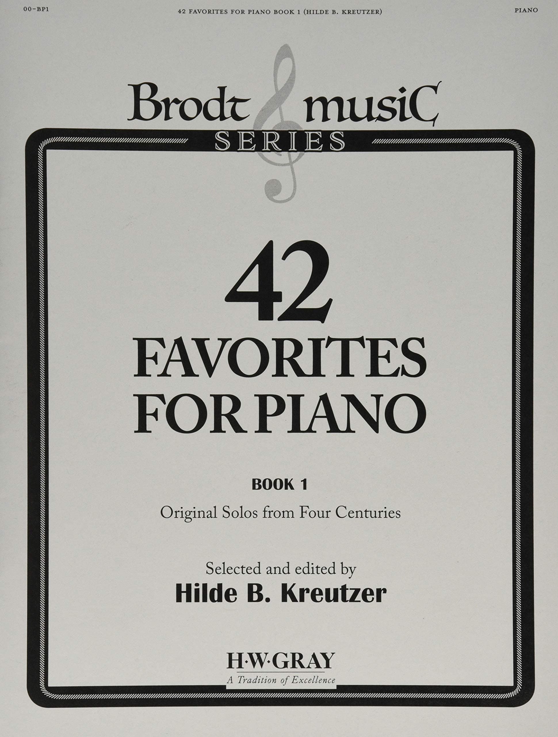 42 Favorites for Piano, Book 1