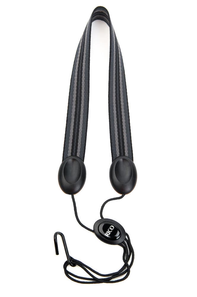 Rico Saxophone Strap, Tenor/Baritone, Jazz Stripe