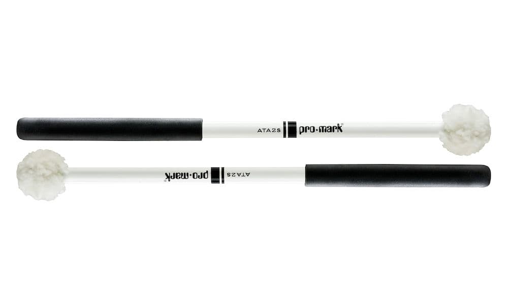 ProMark Aluminum Shaft ATA2S  Puff Cover on Felt Head Tenor Mallet
