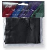 Hodge Silk Alto Recorder Swab - Black