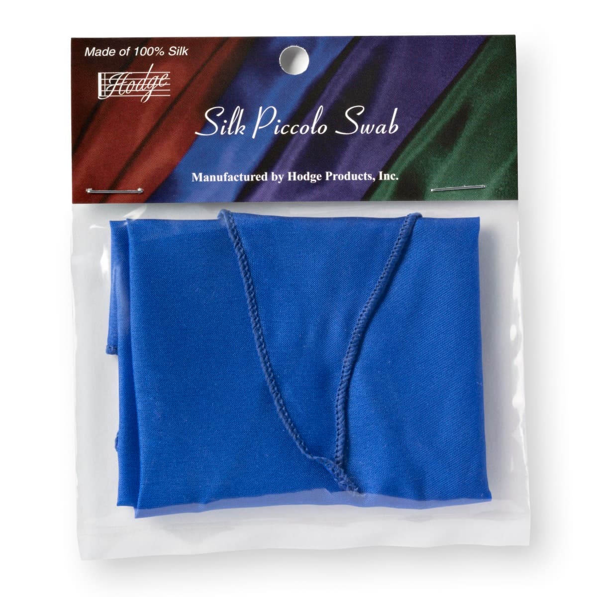 Hodge Silk Piccolo Swab - Blue