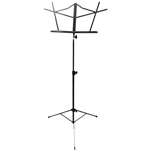 Cadence Music Stand W/Knobs W/Bag Blk