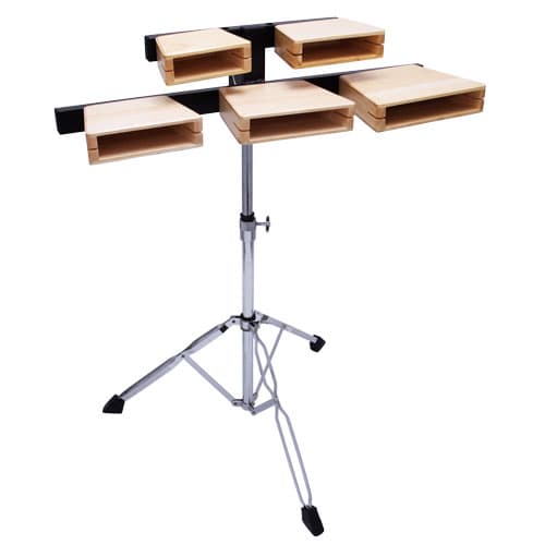 Cadence Temple Blocks (Set of 5) W/Std