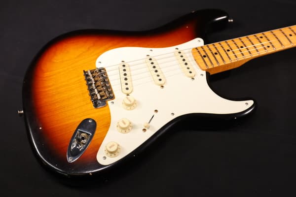 Fender Custom Shop 921-5006-242 Electric Guitar Faded Aged Chocolate 3-Color Sunburst