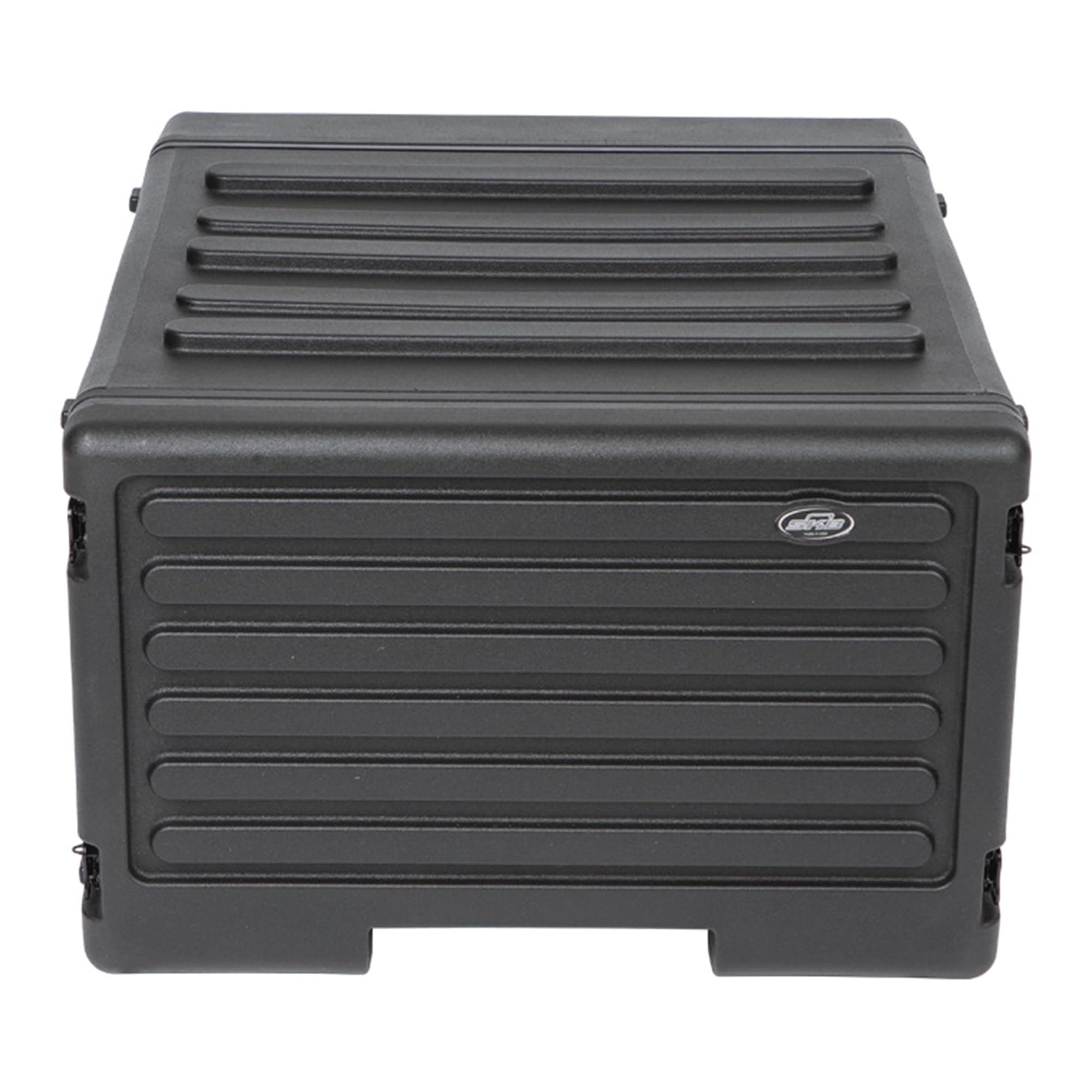 6U Space Rack stacks w/Roto Racks, wheels, and handle