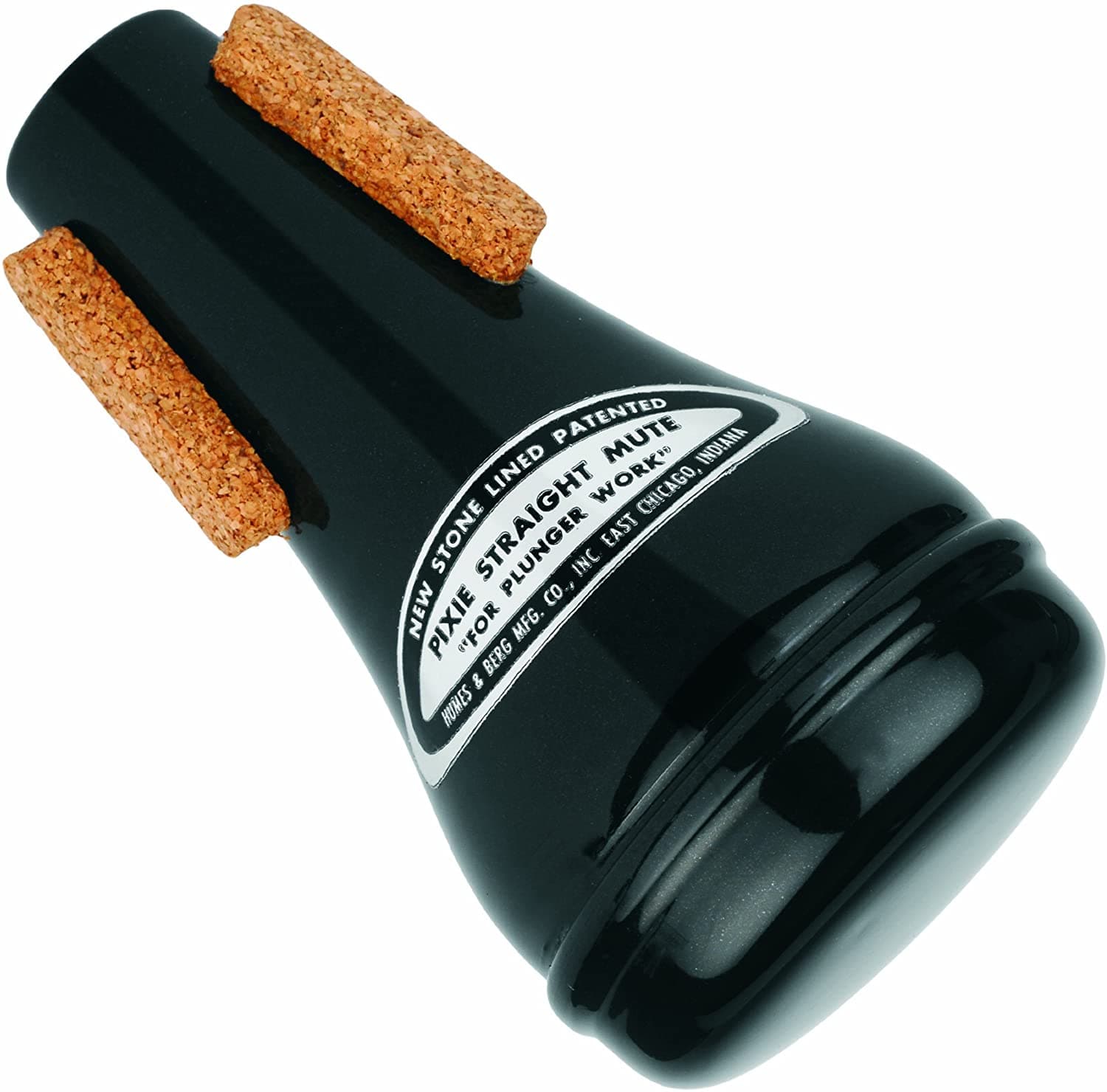 Humes & Berg Stonelined Pixie Straight Black Trumpet