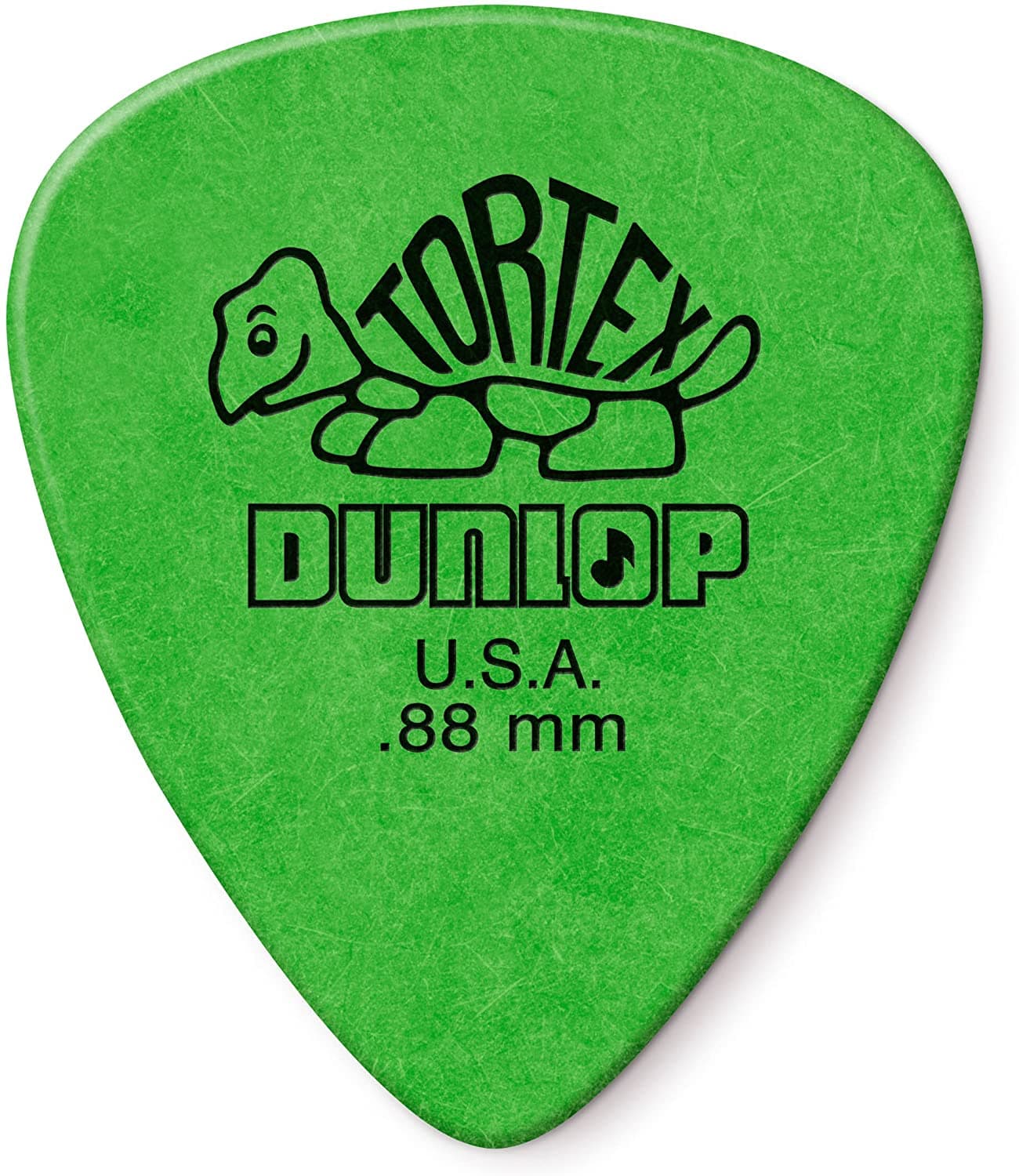 Dunlop Pick,Tortex,.88 Green Bag of 72