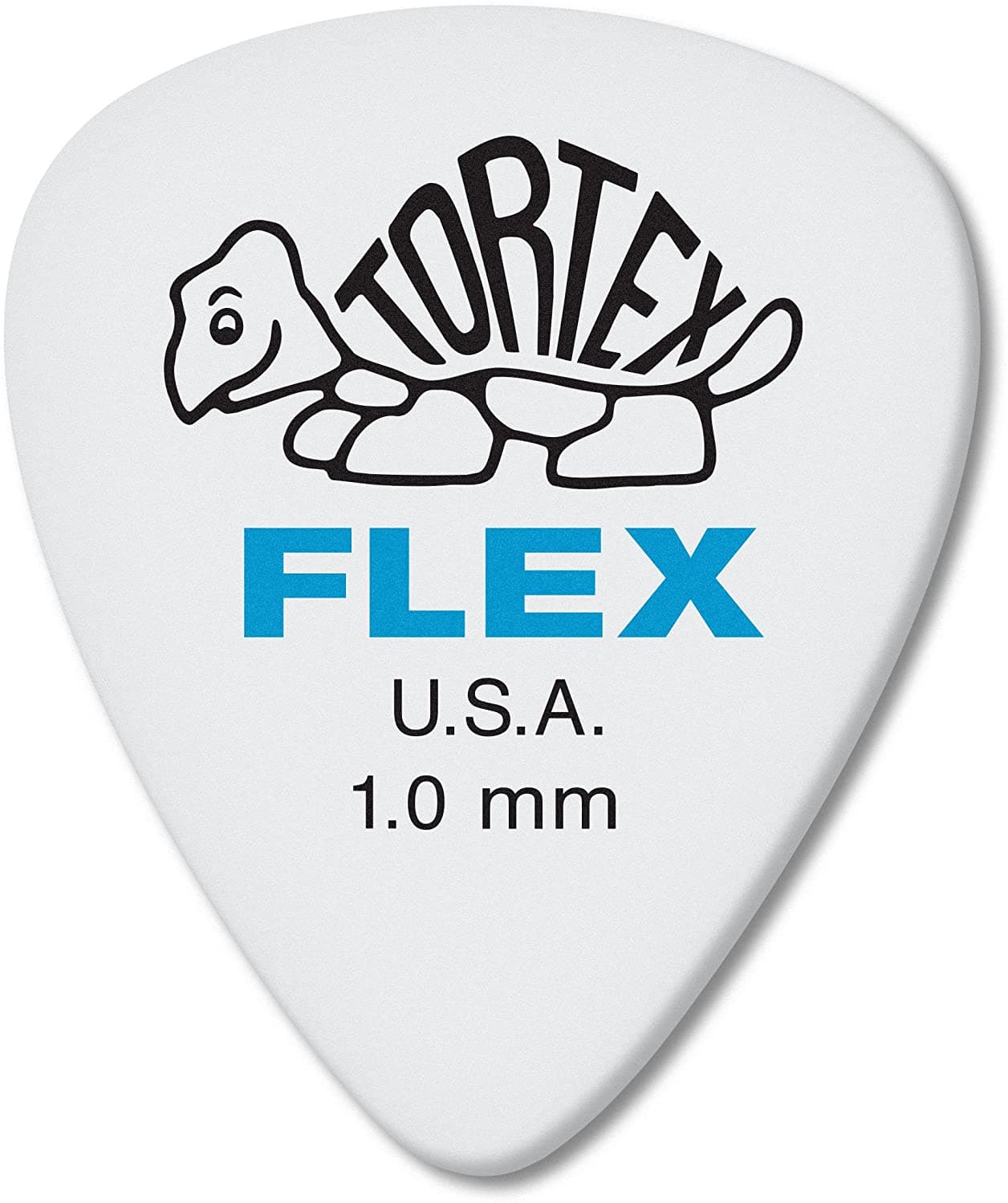 Dunlop Picks, 1.0 TORTEX FLEX STD NAT 12/PLYPK