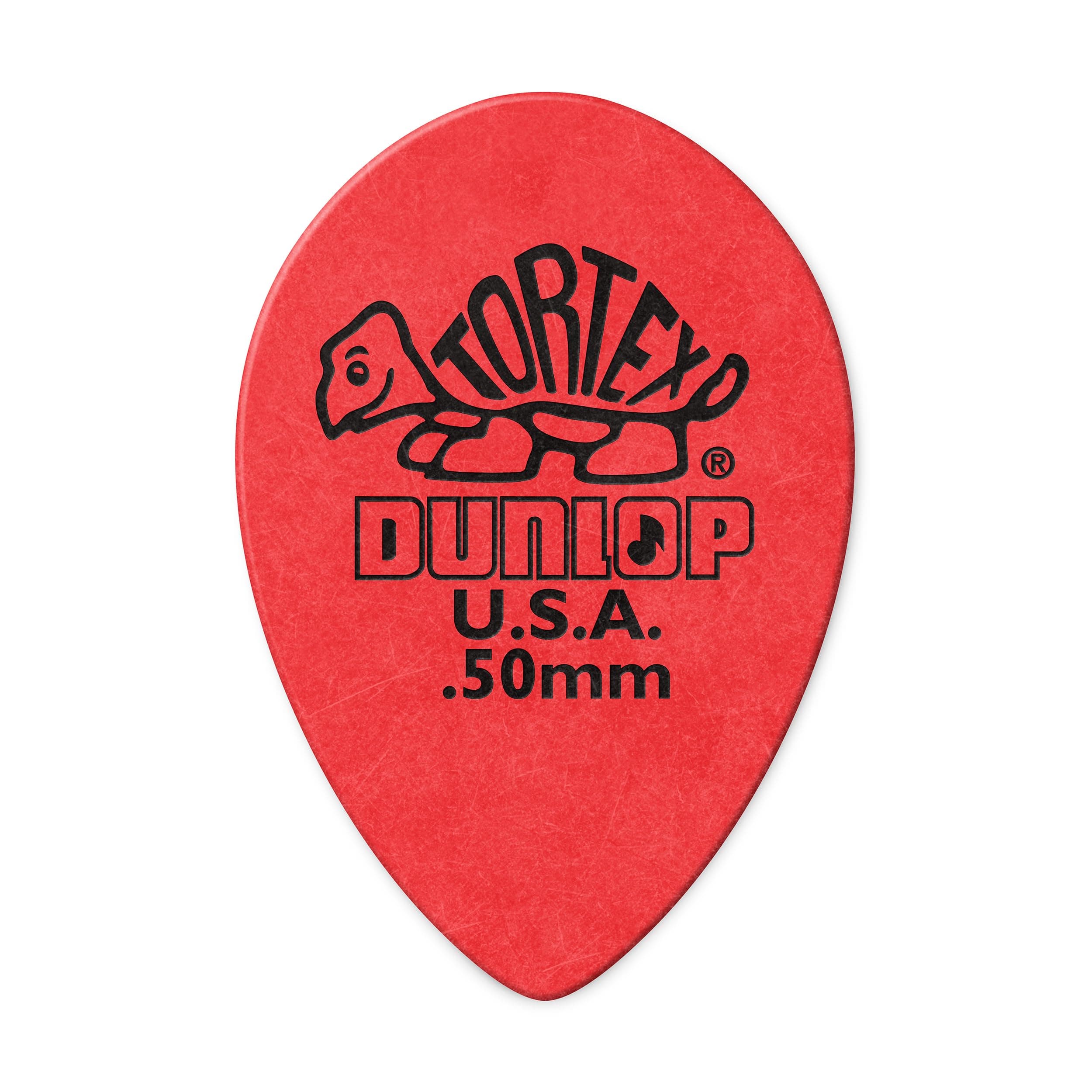 Dunlop TORTEX SMALL.50 TEARDROP RED/36