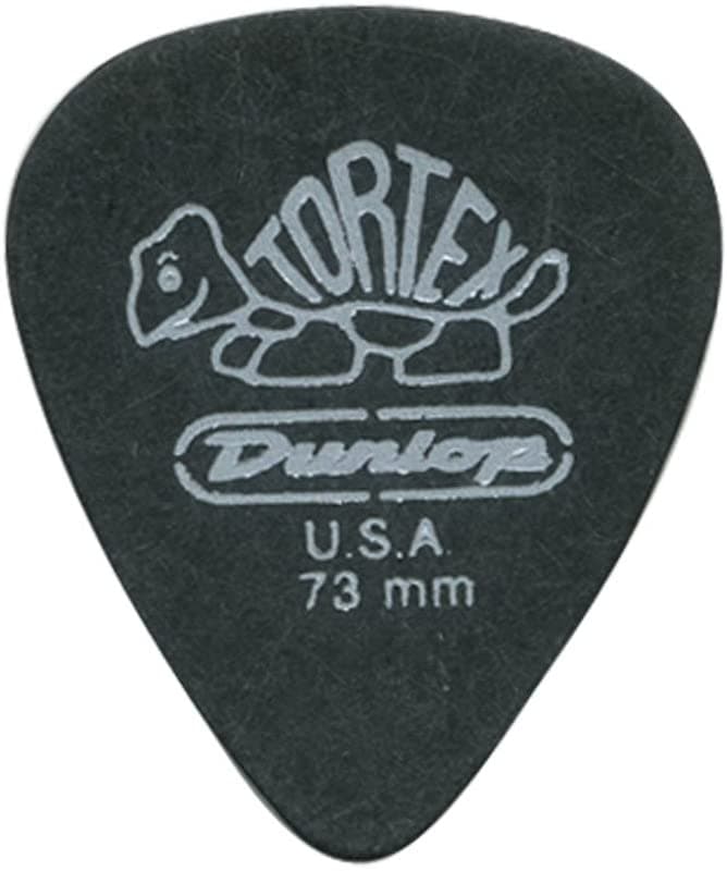 Dunlop .73 PITCH BLACK STANDARD PICKS