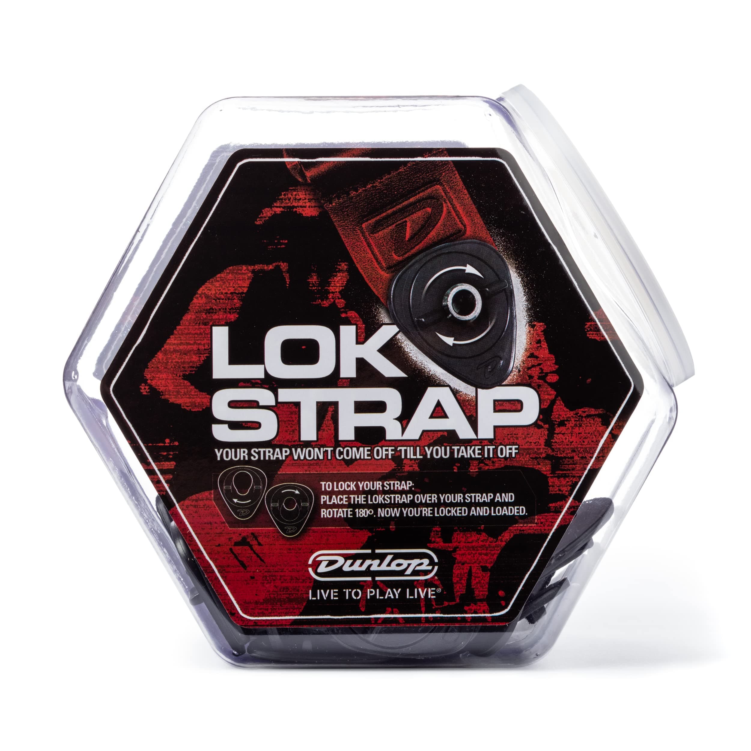 Dunlop Lok Strap, Dunlop, Ergo, Jar/50