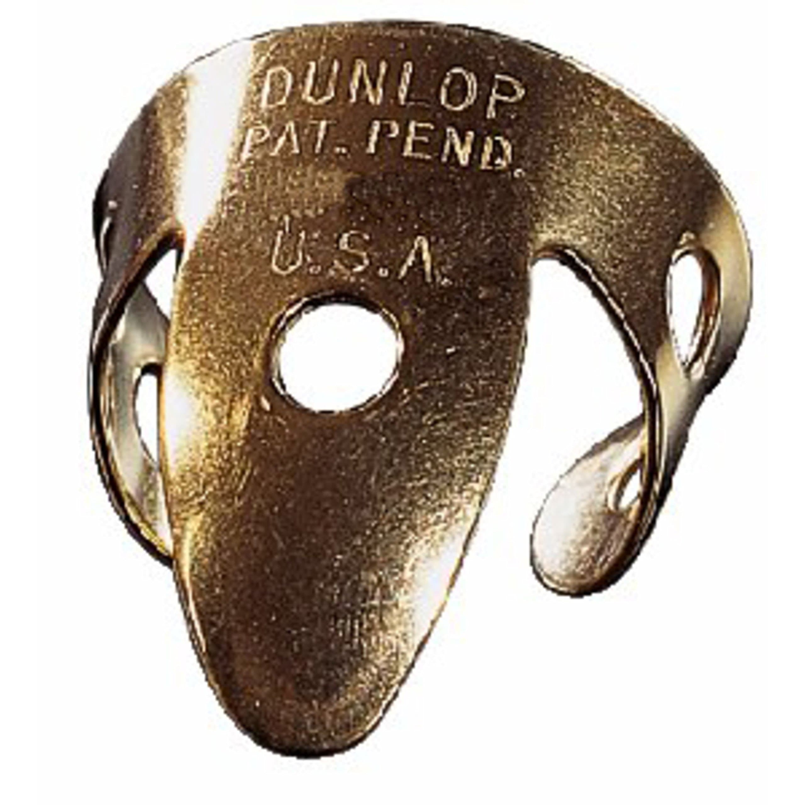 Dunlop BRASS FINGRPCKS .013,TUBE OF 20