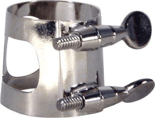 American Plating Ligature, Alto Saxophone, Nickel