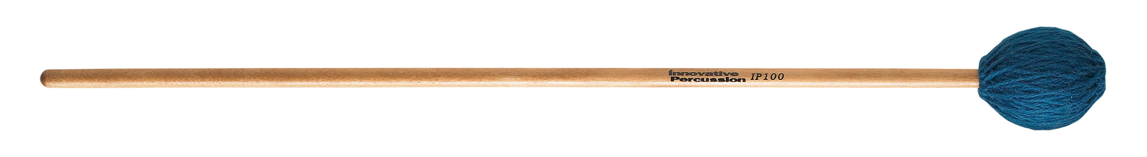 Innovative Percussion Soft Marimba Mallets - Teal Yarn - Birch