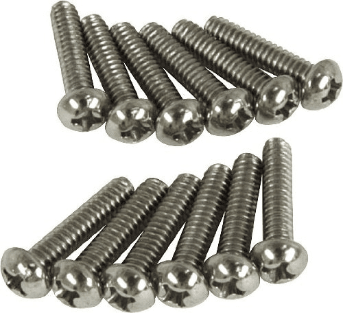 Pickup and Selector Switch Mounting Screws (12)