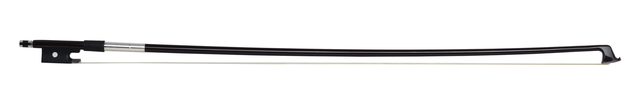 Glasser Premium Fiberglass Violin Bow Silver Wrap 4/4