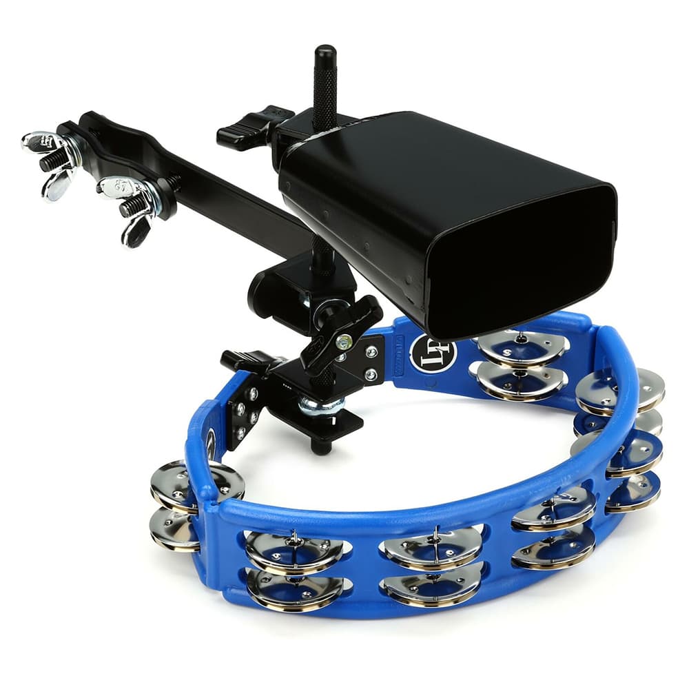 Latin Percussion Cyclops Tambourine/City Bell W/Mount Pk