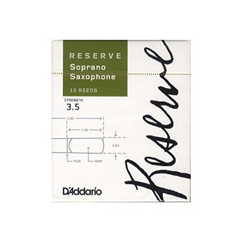 Reeds, Reserve, Soprano Sax, Strength 3.5, 10ct