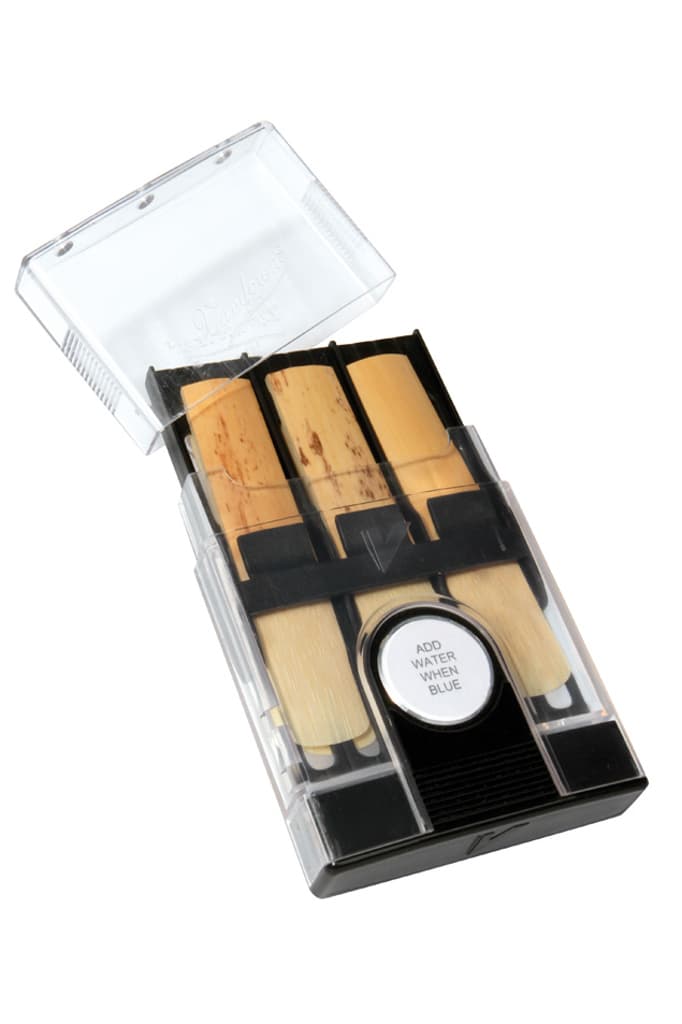 Vandoren Hygro Case for Bass Clar/Tenor Sax/Bari Sax; Holds 6 Reeds