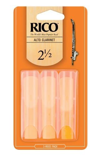 Reed, Rico, Eb Alto Clarinet, Strength 2.5, 3ct