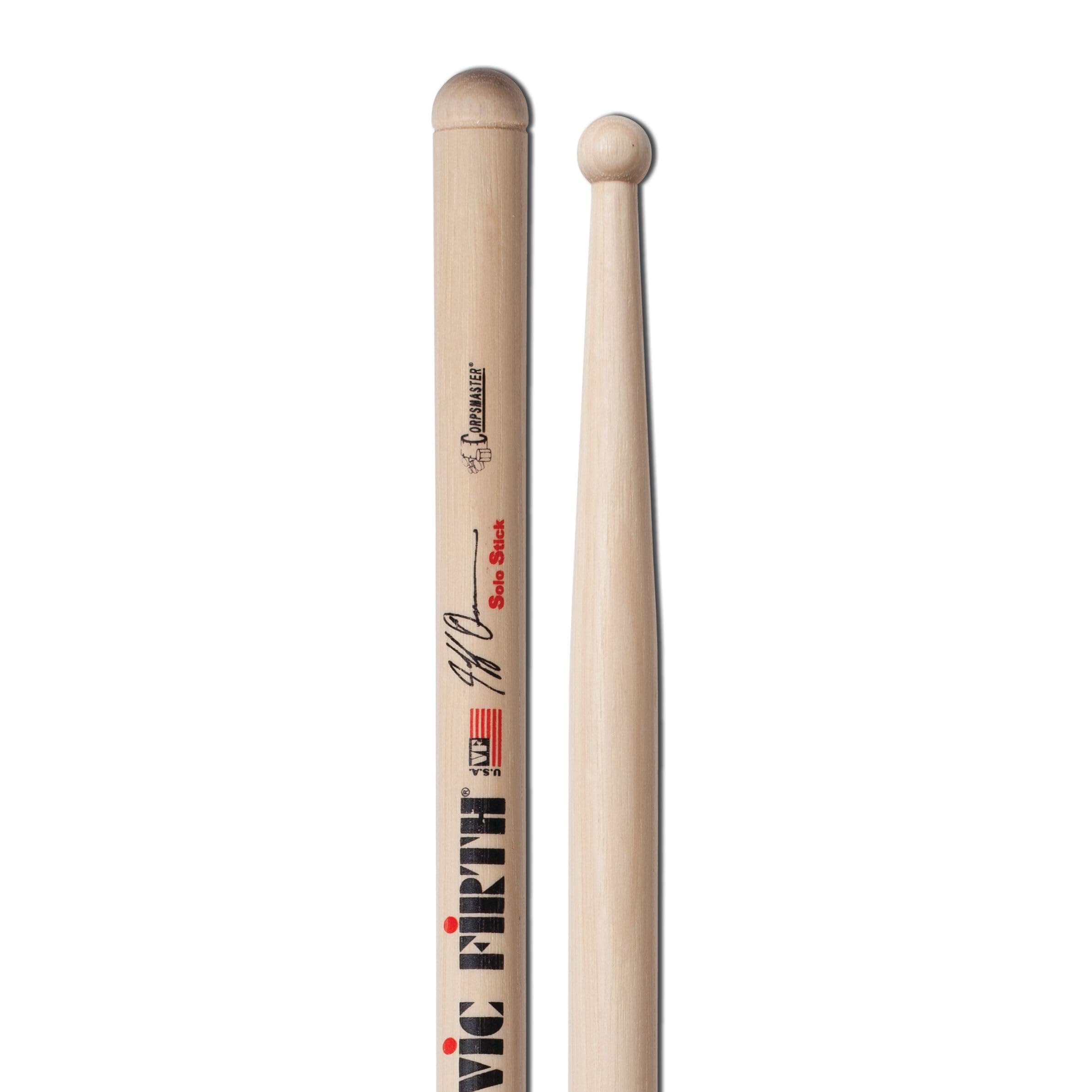 Vic Firth Corpsmaster® Signature Snare - Jeff Queen Solo Stick