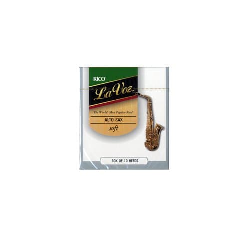 Reeds, La Voz, Alto Sax, Soft, 10ct