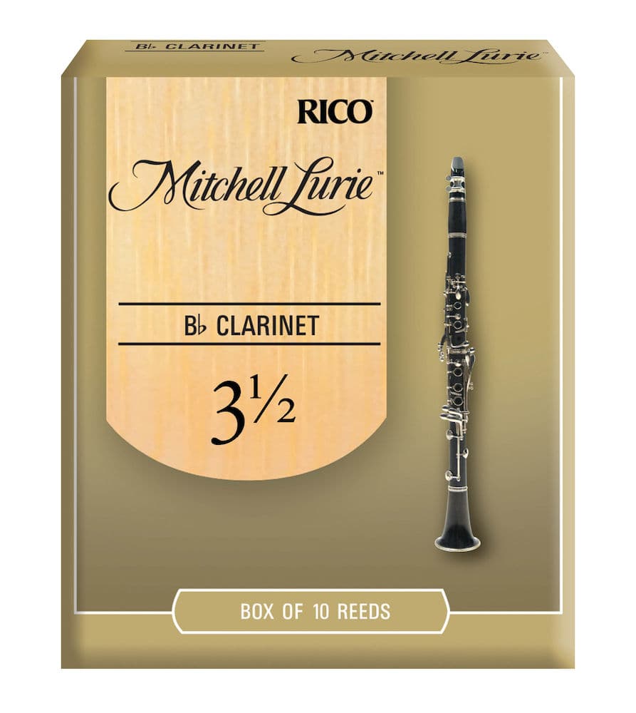 Reeds, M. Lurie, Bb Clarinet, Strength 3.5, 10ct