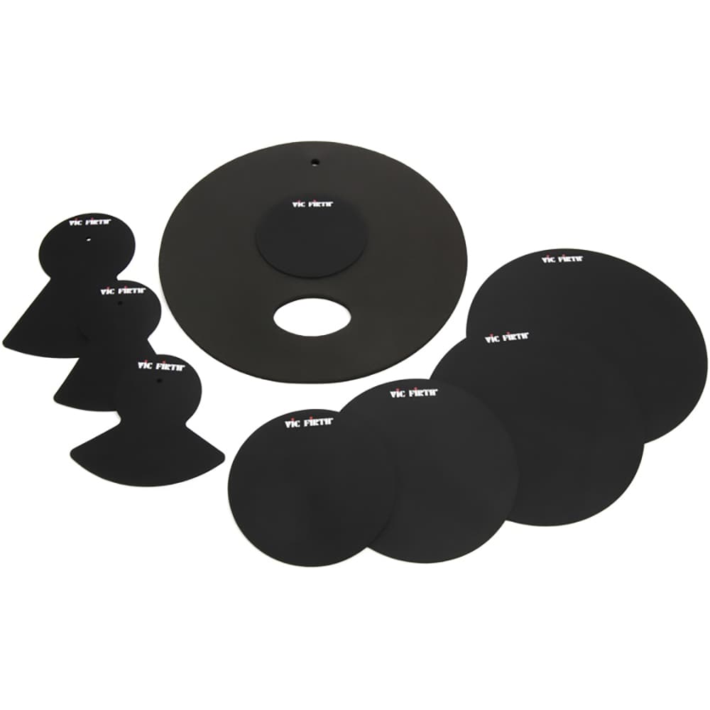 Vic Firth Drum & Cymbal Mute Prepack - 12”, 13”, 14”, 16", 22", HiHat and 2 Cymbals