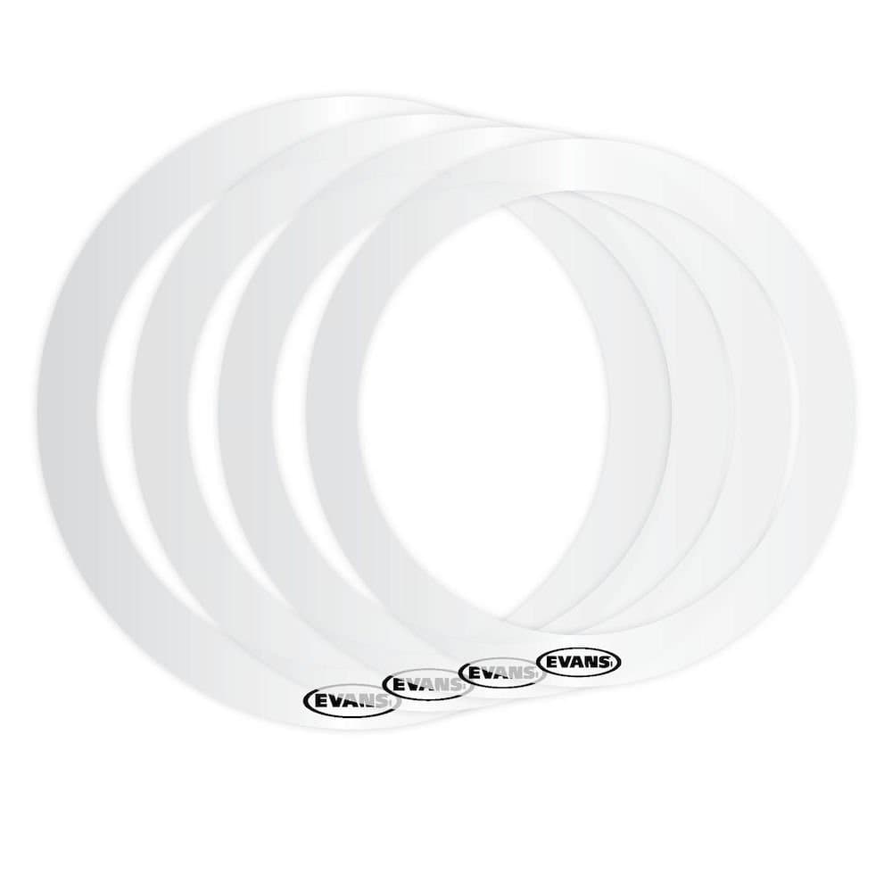 Evans Drumhead, E-Rings, Standard Pack, 12", 13", 14", 16"