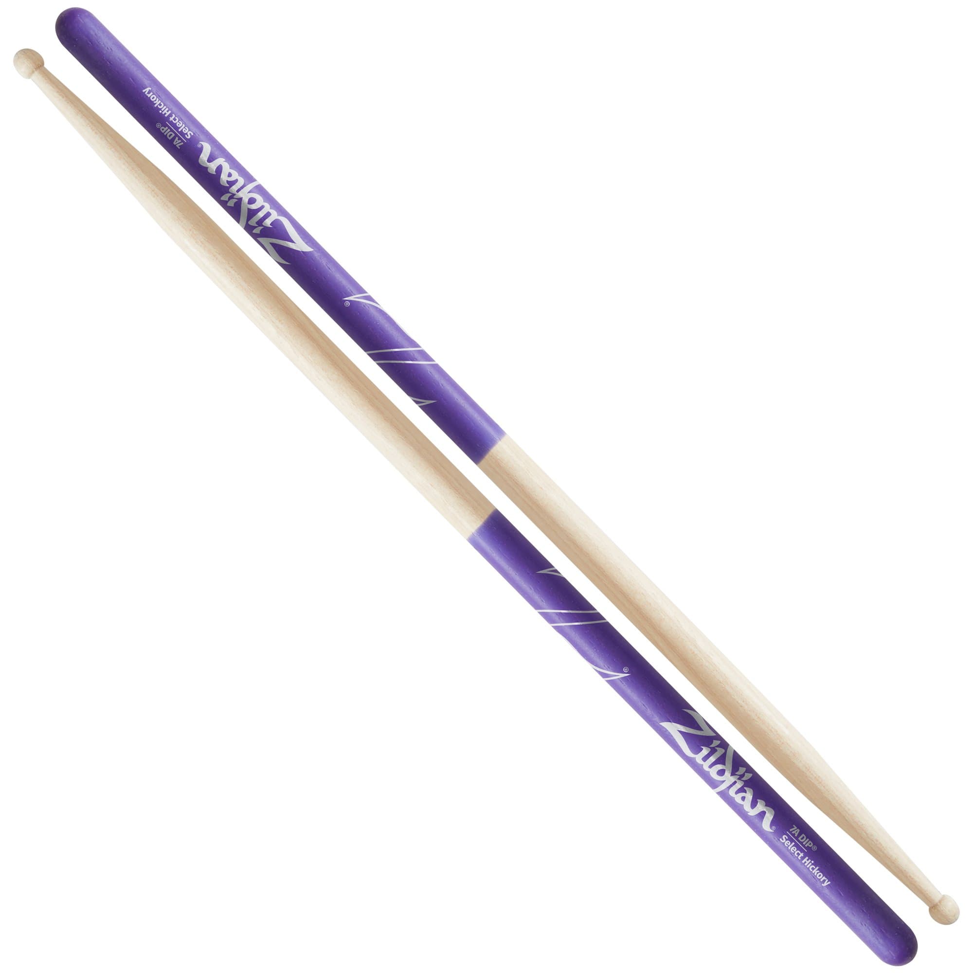 Zildjian 7A Purple DIP, Hickory