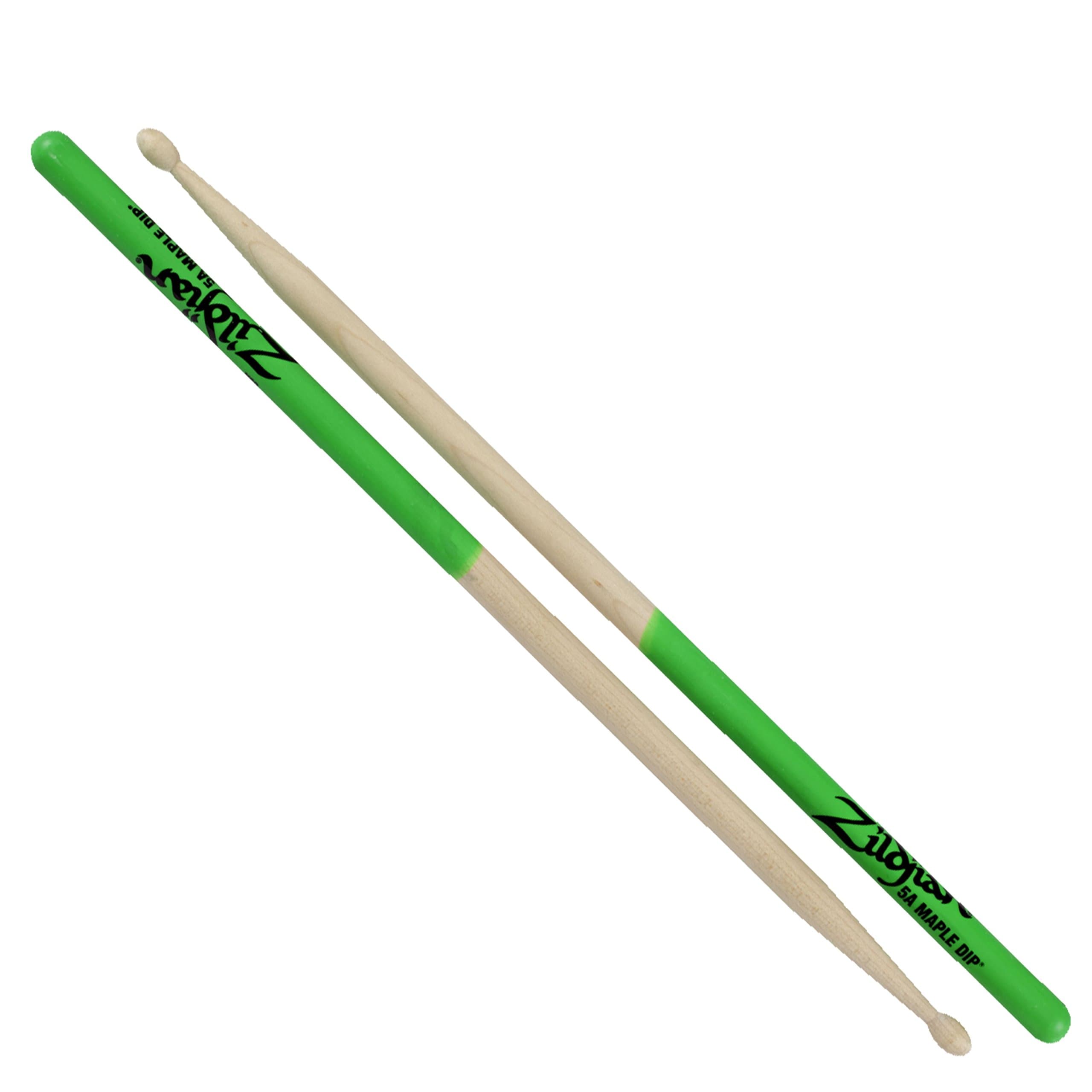 Zildjian 5A Green DIP, Maple