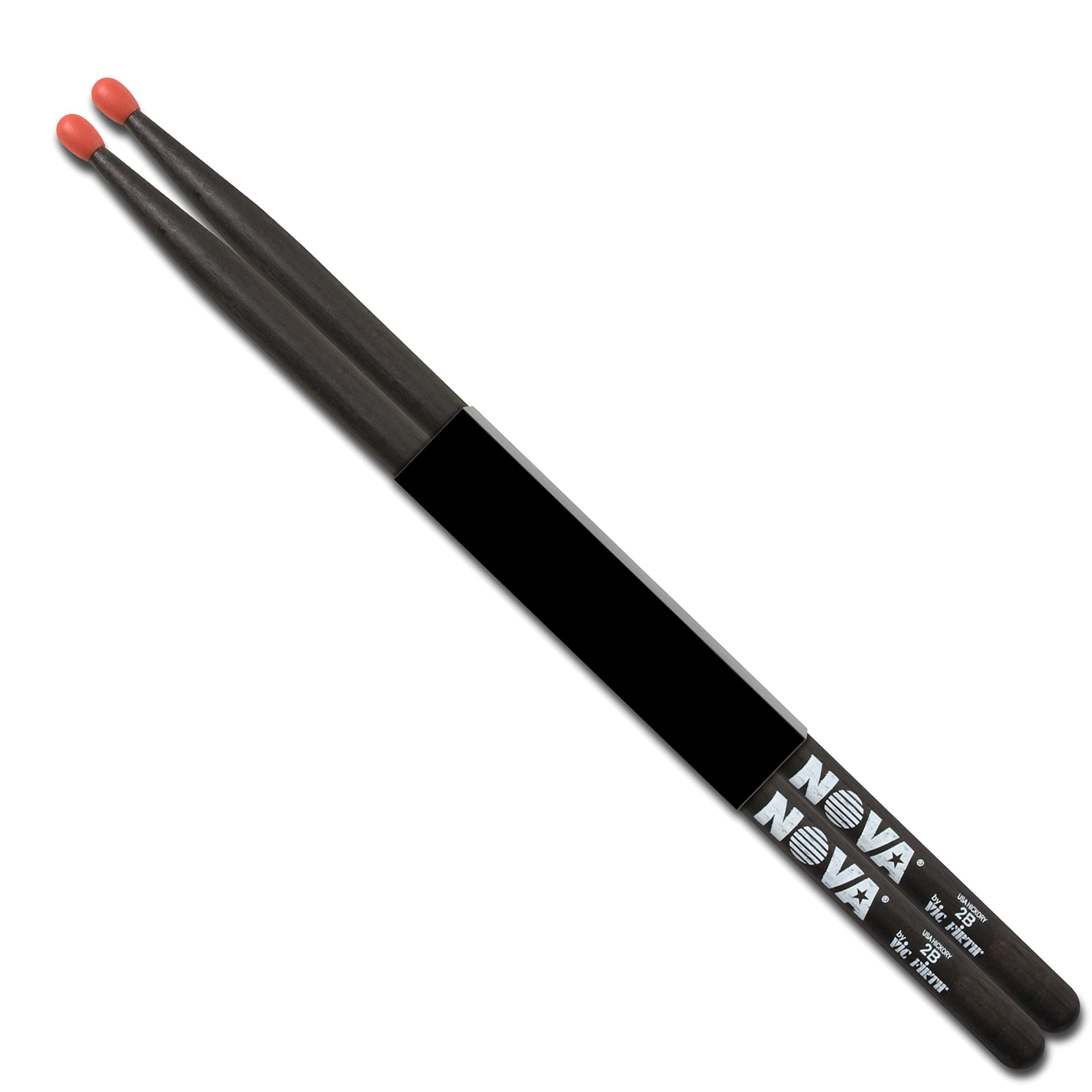 Vic Firth 2BN in black with NOVA imprint