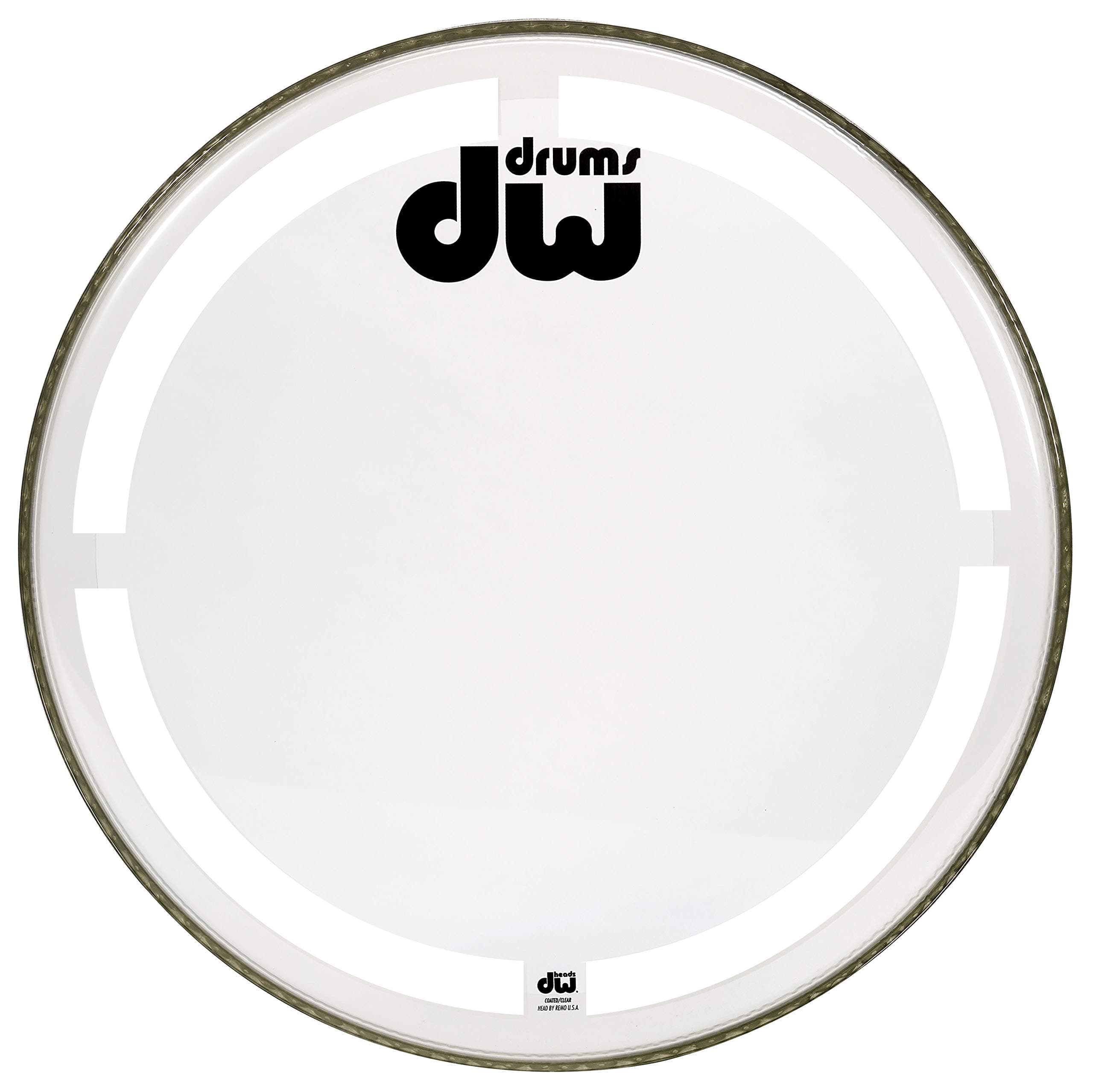 16 Inch Coated Clear Bass Drum Head