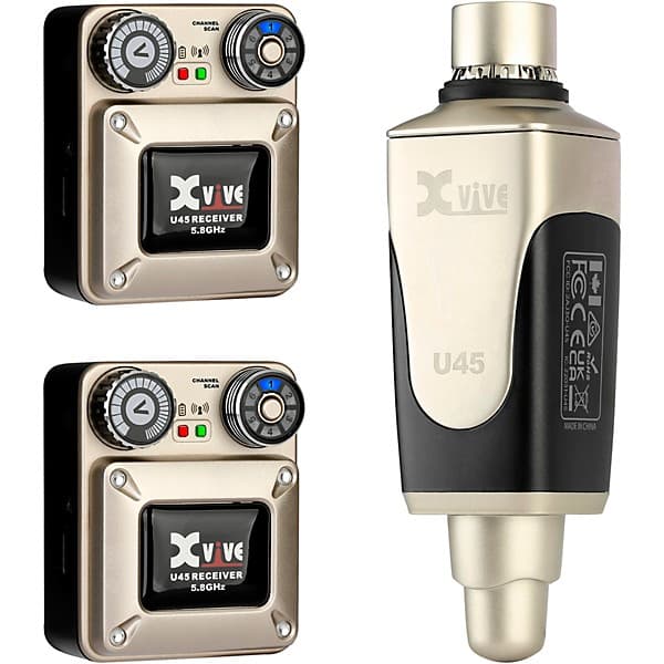 IEM wireless system--One Transmitter and two Receivers