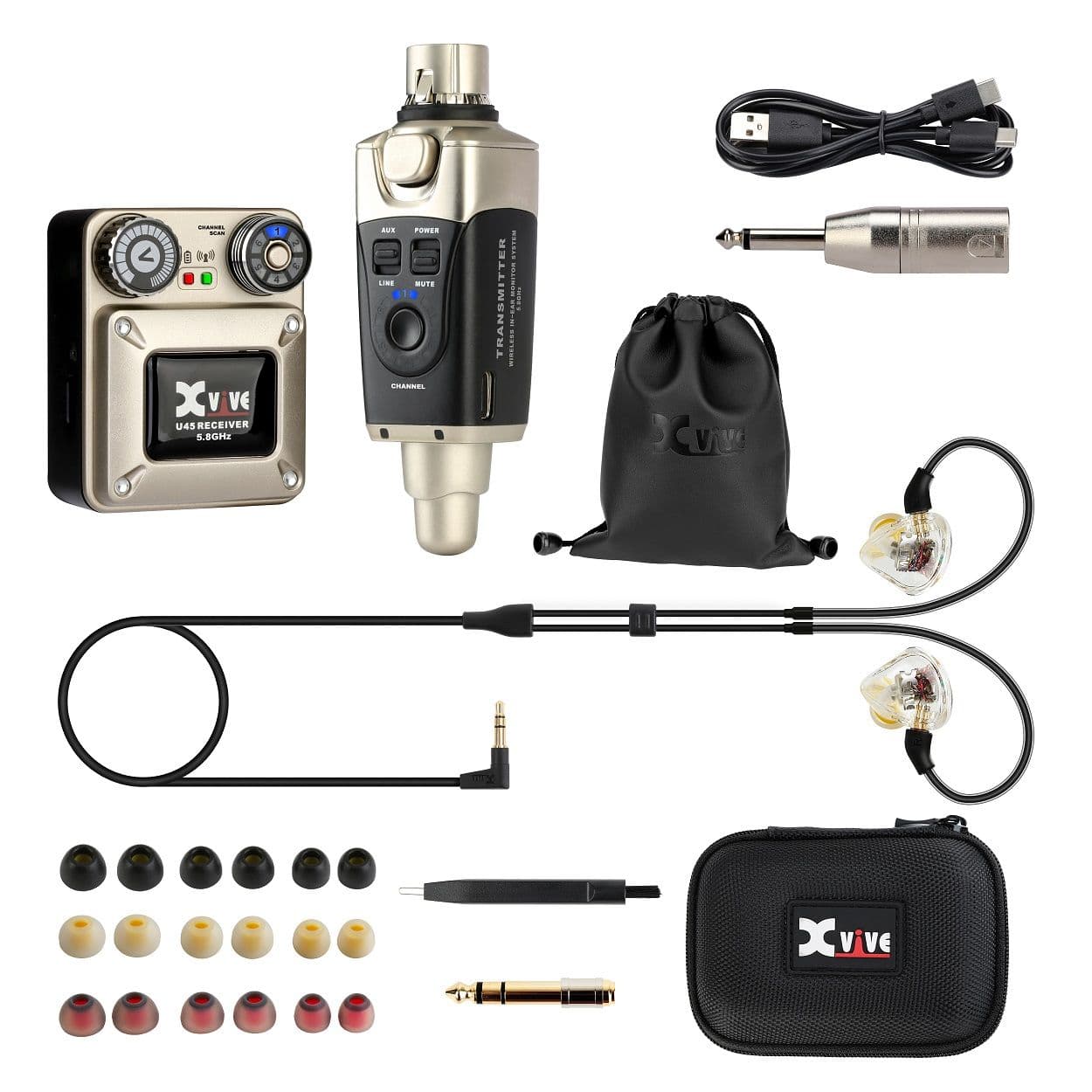 IEM wireless system and In ear buds