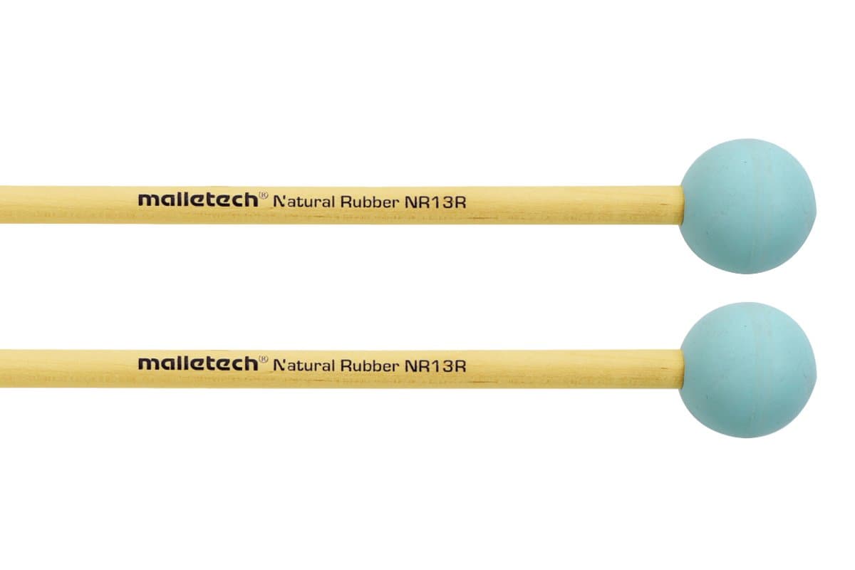 Malletech Natural Rubber Green Med. Hard Rattan (Pair)