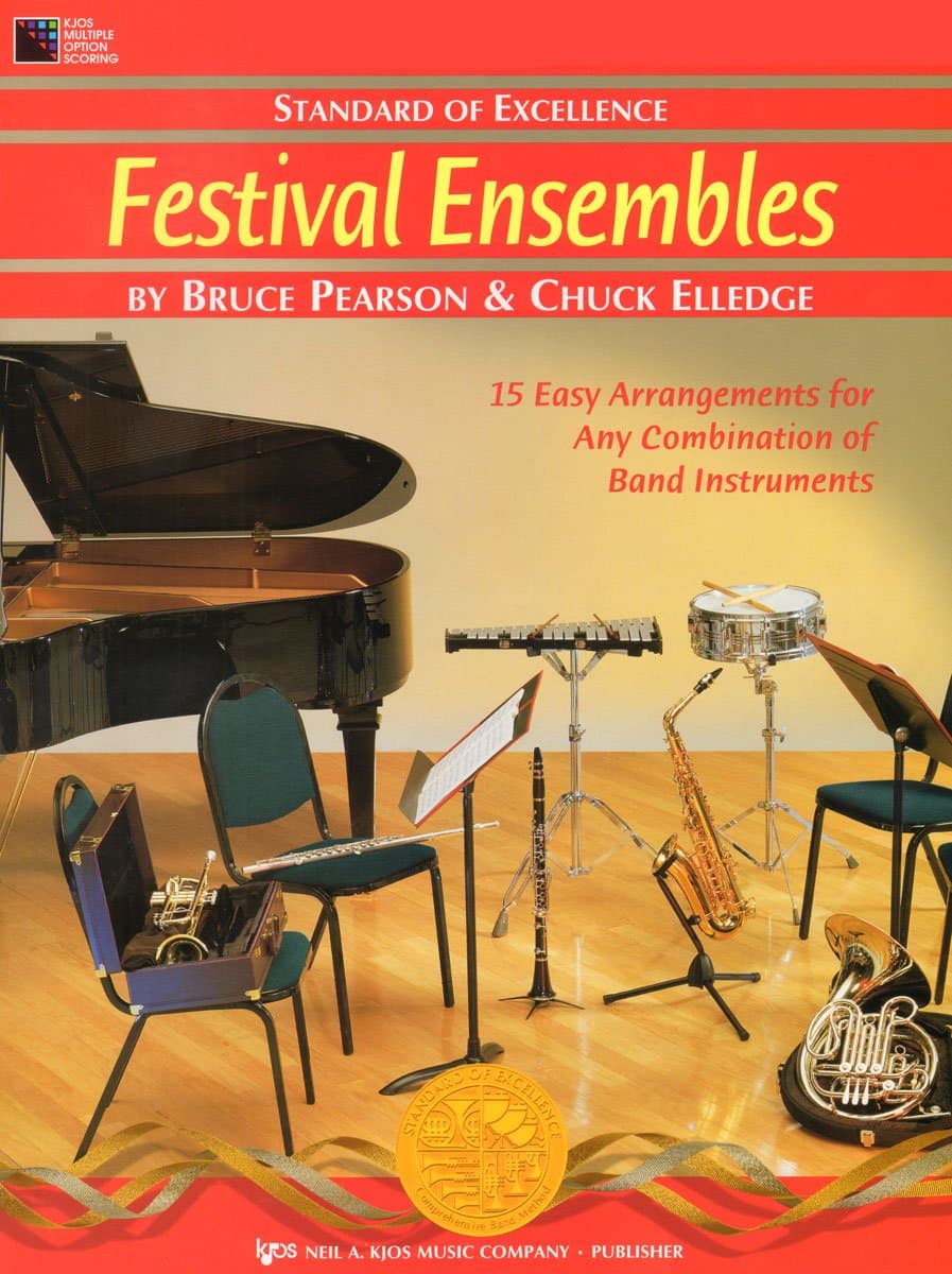 KJOS Standard of Excellence: Festival Ensembles Book 1 - B? Tenor Saxophone