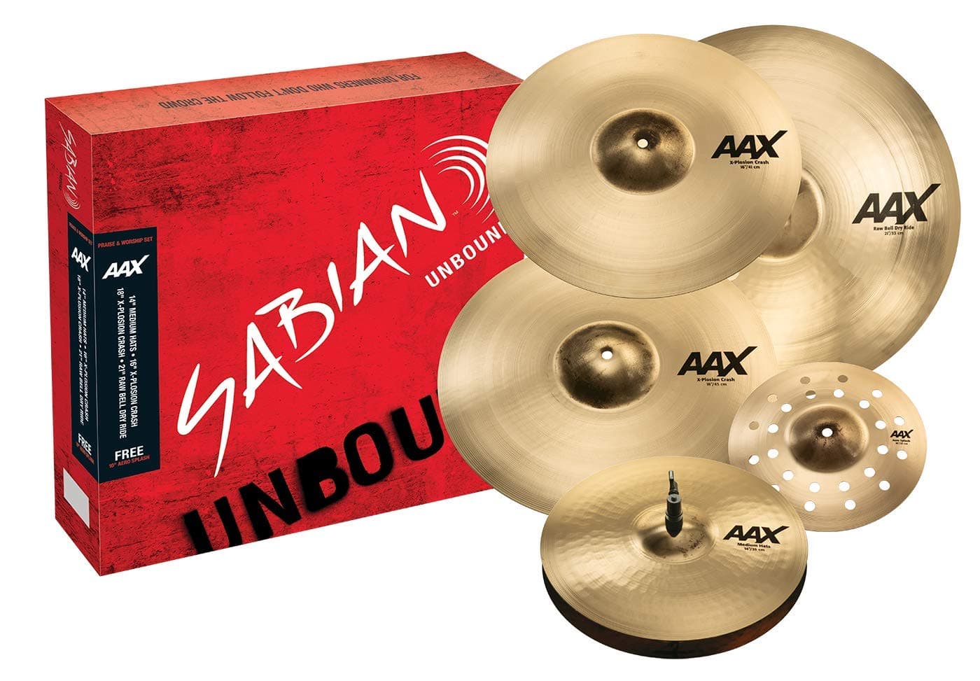 SABIAN AAX PRAISE AND WORSHIP SET