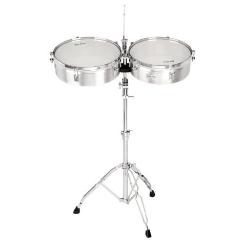 Gon Bops 14" & 15" Aluminum w/cowbell holder