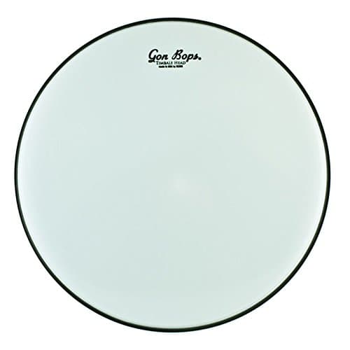 Gon Bops Remo 15" Smooth White Timbale Head w/GB Logo